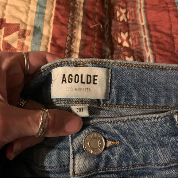 AGolde High Rise Straight Jeans size 30 - Picture 2 of 5